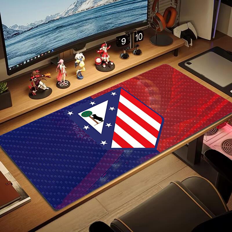 Cuscino con Stampa Atlético de Madrid Tappetino Mouse Grande Antiscivolo per Laptop Tablet Tappetino XXL Tappetino per Mini PC Con bordo bloccato
