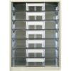 Kokuyo LC-G7M Letter Case, Clear Drawers, A4, 7 Tiers