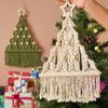 Boho Christmas Decor Christmas Wall Art Macrame Xmas Decor Holiday Wall Decor Wall Hanging Decor Macrame Chrismas Tree Gift