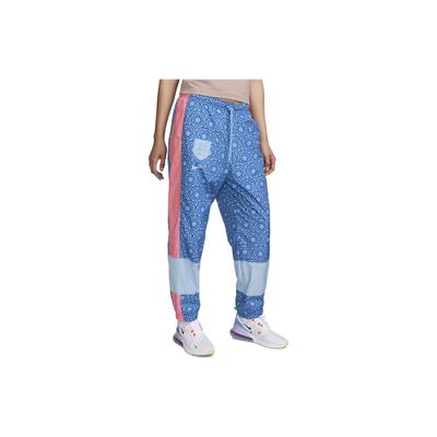 England Repel Essential All Over Print Color Block Joggers Women Joggers Sky-Blue DX0609-462