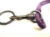 Подлинный ремешок для ожерелья из кожи Intrecciato Purple от BOTTEGA VENETA #a734, восстановленный