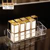 Lipstick Storage Box Clear Acrylic Cosmetics Storage Container Transparent Makeup Holder Lip Gloss Display Box Vanity Organizer