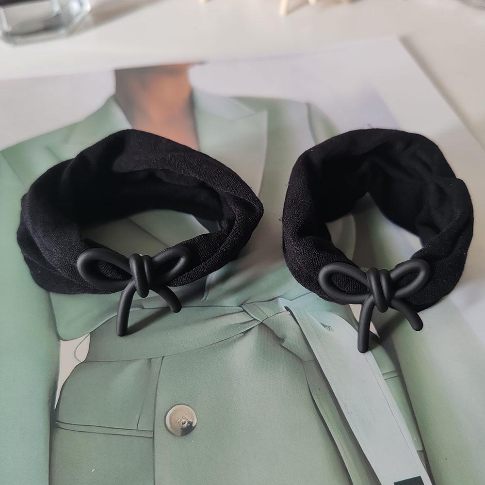 

2 шт. Европейские и американские мягкие резинки для волос с широкой высокой эластичностью для женщин, девочек, держатель для хвостика, кольца для волос, веревочные аксессуары