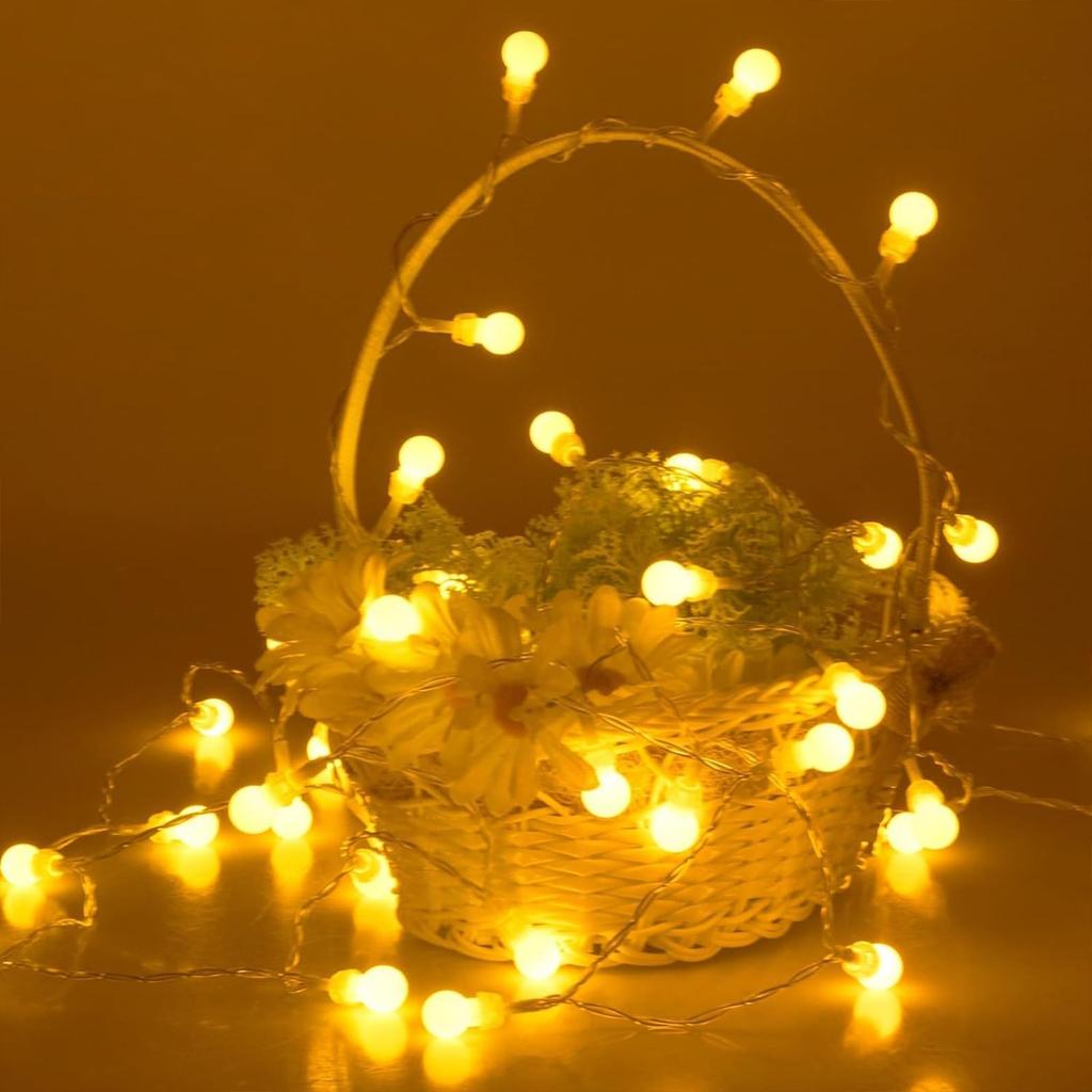 LEISURE CLUB String Lights, Camping Lights, Hanging Fairy Lights, Decorations, Illumination, Outdoor, Waterproof, Indoor, Decorative, LED Bulbs,