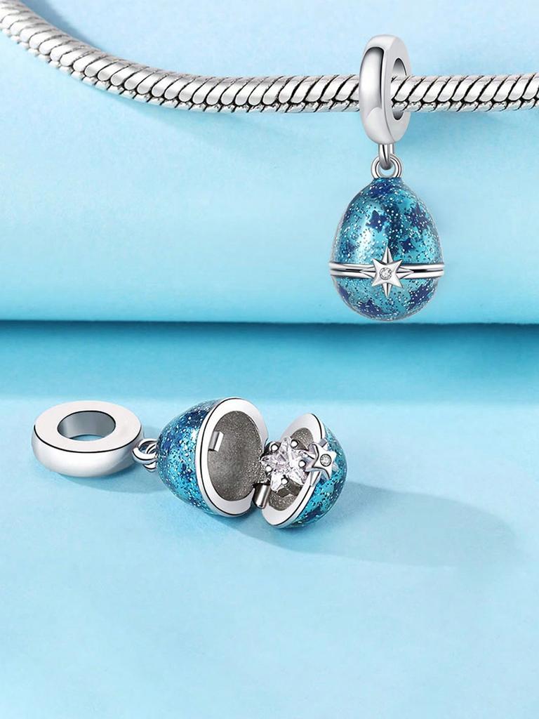 Charms Plata Wonderland Dreaming Rabbit Clock Beads Copper Plated Fit Copperoriginal Bracelet For Jewelry Making Diy Charm