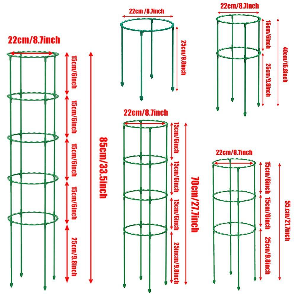 Orchard Garden Plant Support Ring Removable Flower Specific Support Rods  Gardening Tool