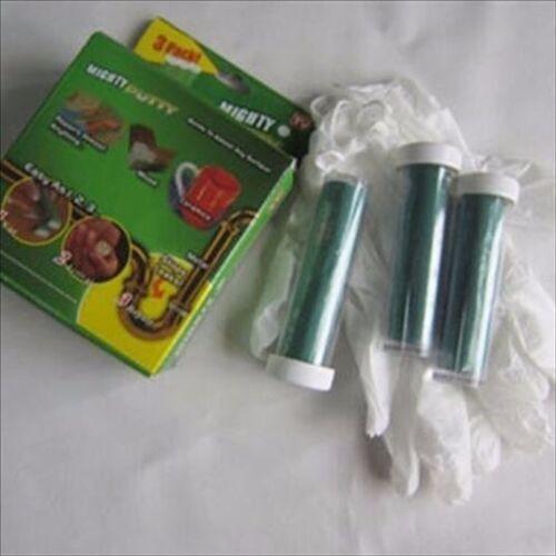 3 Pack Magic Mighty Putty Fill Seal Glue Tool For Wood Ceramic Metal With Glove