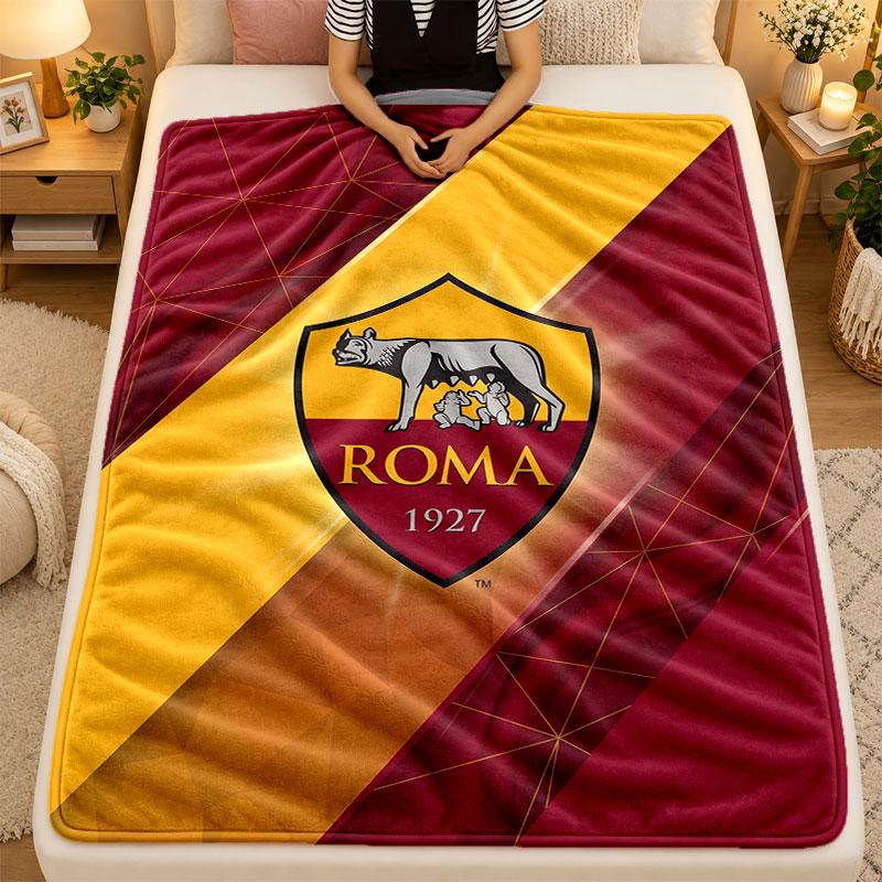 Flannel BlanketAS Roma Warm Soft Throw Blanket for Indoor Sofa Bed Living Room Use