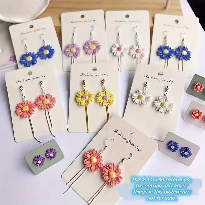 Flower Silicone Mould Bouquet Polymer Clay Flower Casting Tool Mold Earring Pendant Making Craft Mould DIY Plaster Mold