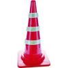 TRUSCO Reflective Cover for Safety White TACC-700W Cones,