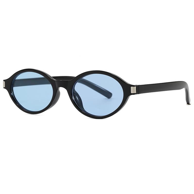 Retro Oval Fashion Sunglasses - European & American Style, Daily Wear