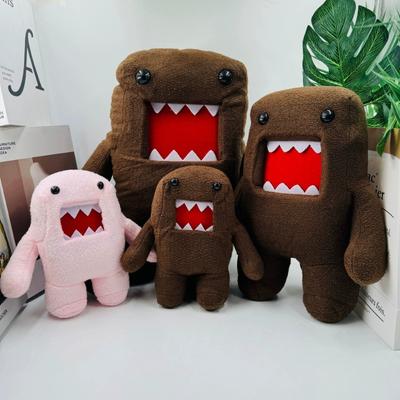20/30cm Domo Monster Plush, Funny Domo Kun Plush Toy Stuffed Figure Throw Pillows for Home Decor for Anime Fans