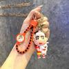 Creative Cute Cross-Dressing Crayon Small New Keychain Cartoon Doll Bag Pendant Pendant Car Key Chain Gift
