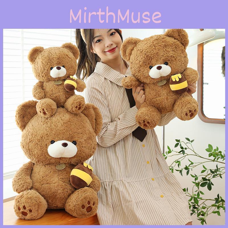 Pot Teddy Honey Bear Plush Toy Cartoon Stuffed Animal Doll Kids Birthday Gifts