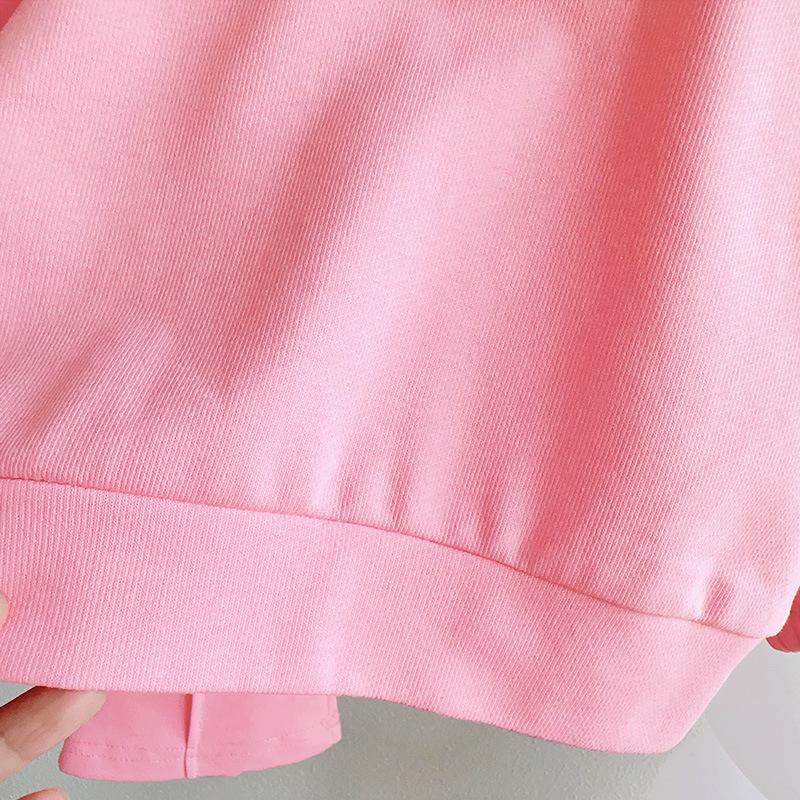 Spring-Style Baby Girl Babydoll Top & Long Pants Set