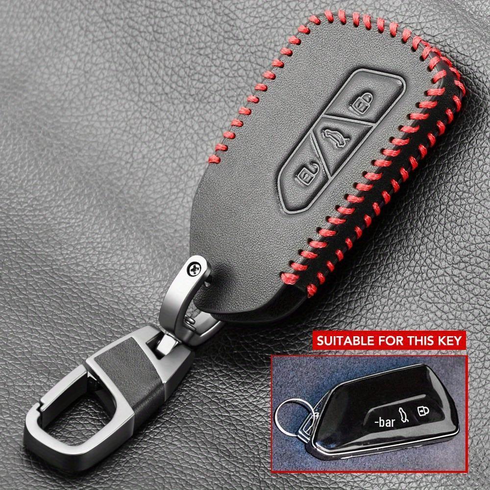 

Volkswagen Golf 8, ID4, Lamando L Genuine Leather Three-Button Key Holder Volkswagen