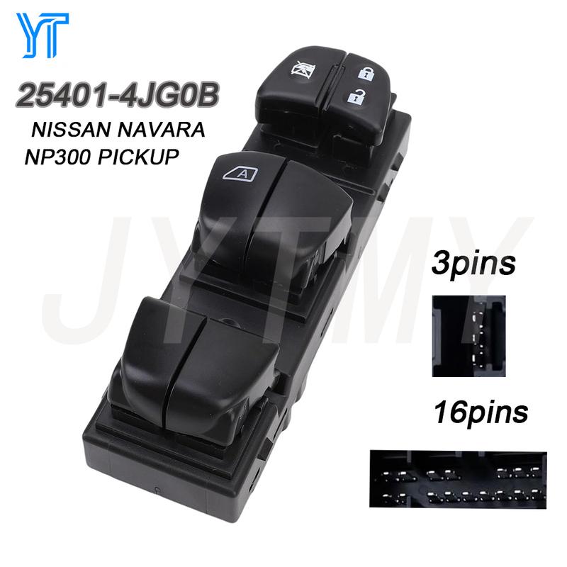 

Car Accessories for NISSAN NAVARA 1992-2016 NP300 PICKUP 2008- Front Left Electric Master Power Window Switch Lifter Button
