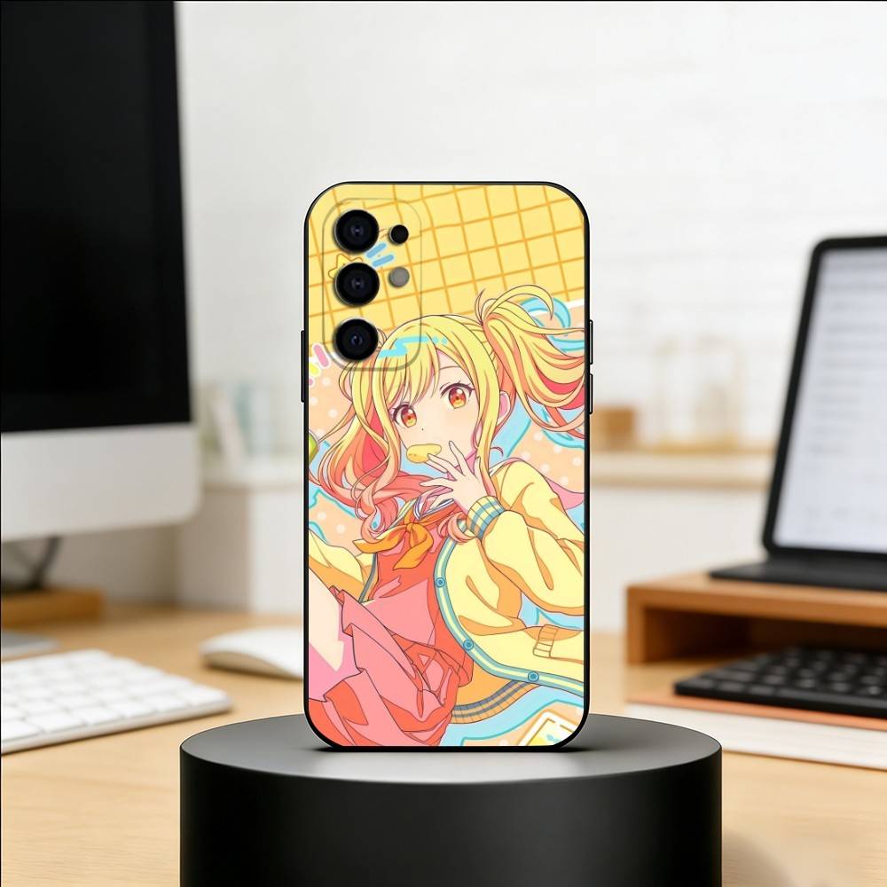 Tenma Saki  Game P-Project S-Sekai Phone Case For Samsung S25,S24,S21,S22,S23,S30,Ultra,S20,Plus,Fe,Lite,Note,10,Black Cover