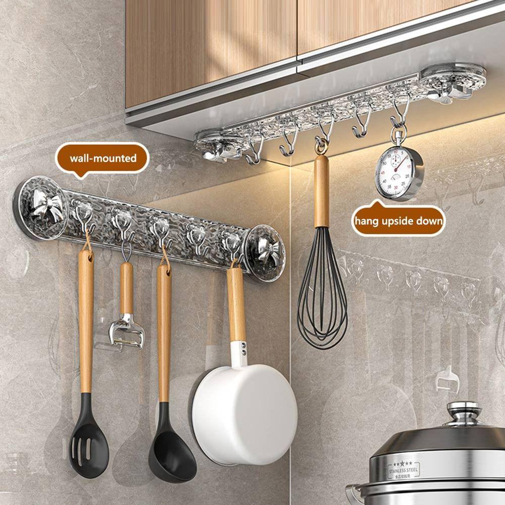 Suction Cup Row Hook Punch-free Strong Load-bearing Storage Rack Gifts Corrugated Hooks