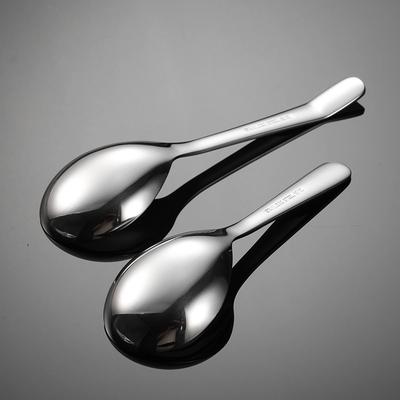304 Stainless Steel Dundun Spoon Length Specification Household Chinese Children's Spoon Gift Mirror Polishing