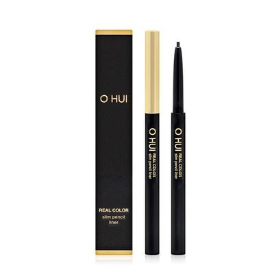 Real Color Slim Pencil Eyeliner (Powerproof Type) Black