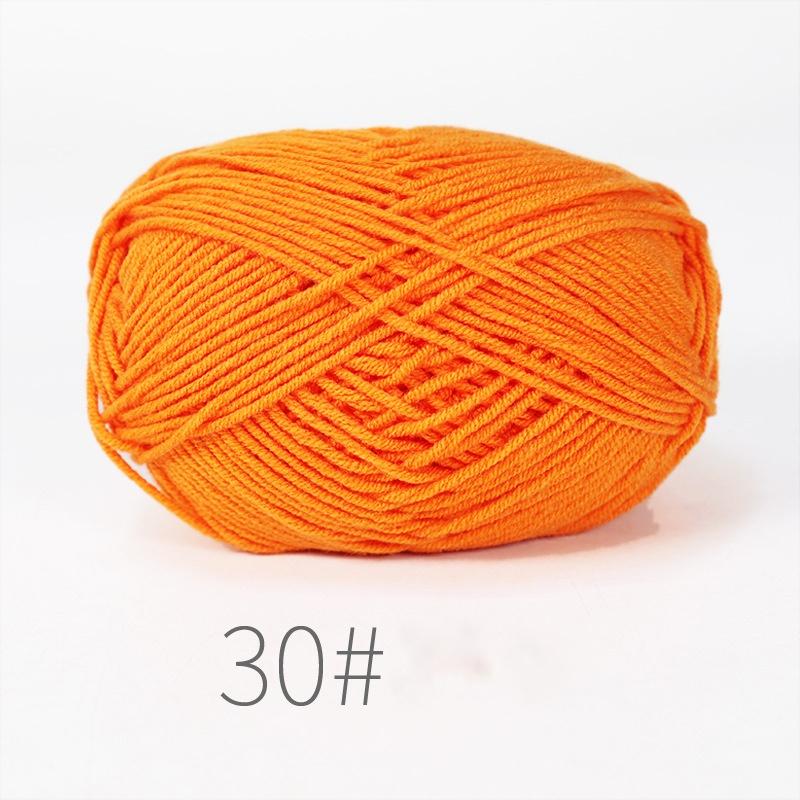DIY Blended Fabric Soft Cotton Knitting Yarn Thick Fiber Velvet Yarns Hand Knitting Wool Crochet Yarn for Sweater