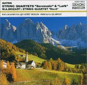 

CD PHILHARMONIA - Mozart: String Quartet No. 17 Hunti COCO70341 Japan Classical Used