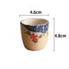 50ml Japanese-style ceramic antique white wine cup sake set home retro coffee cup wine pot shochu classical cup