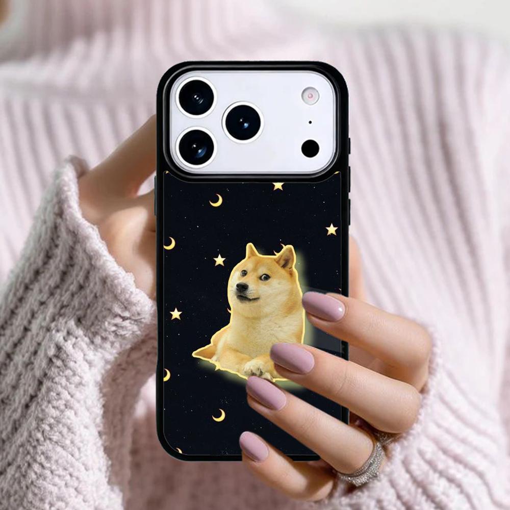 Cheems Doge Phone Case For Apple iPhone 17 Air 16E 15 14 Plus 13 12 11 Pro Max Mini Funda Cover