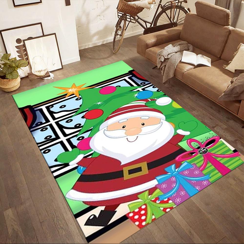 Christmas 350 Floor Mat Suitable for Foyer Dining Room Study room Entryway Antislip Carpet Decorate Offices Perfect Gift for Friends & Family