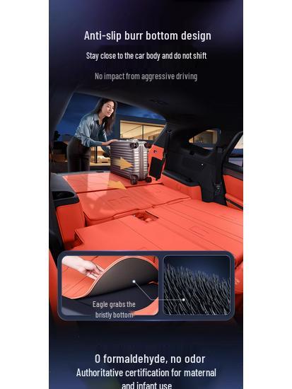 BYD Tang L 2025 Trunk Mat for EV/DM-i/DM-p - Full Coverage Tail Box Mat