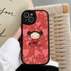 Cartoon Cute Pucca Phone Case Hard Leather For IPhone 16 15 14 13 12 Mini 11 14 Pro Max Xs X Xr 7 8 Plus Fundas