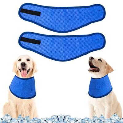 S/M/L Chladící šátek pro psy Pet Ice Cool Šála Psi prodyšná chladivá vesta Chill Out Chladící nákrčník Chladící límec pro kočky na léto