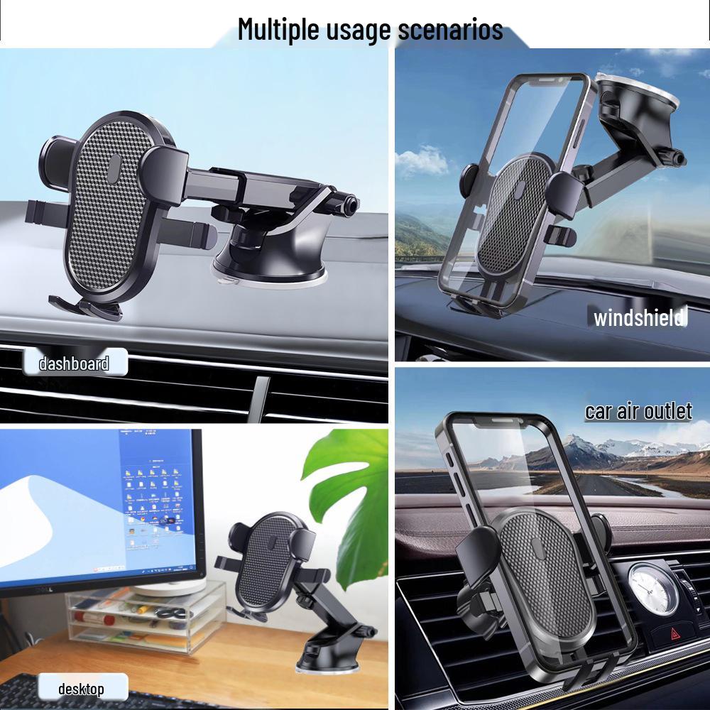 Universal 2025 Car Phone Mount with Upgraded Suction Cup for Navigation