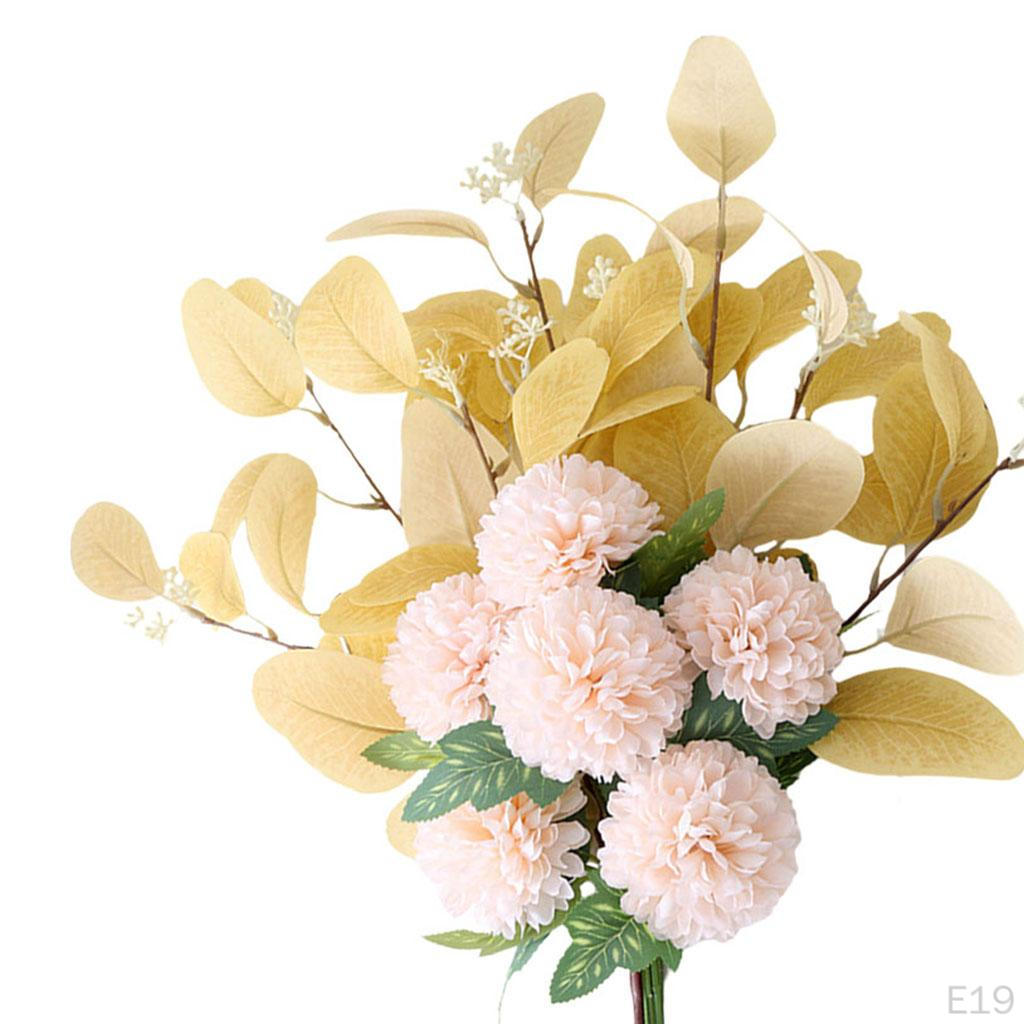 Artificial Flower Bouquet Bridal Decoration Silk Nordic DIY Flowers for Home Table Wedding