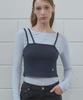 TMAKER Bustier & Long Sleeve Set Sk