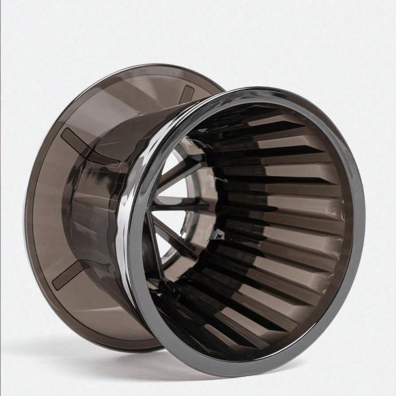 1 Stück Wiederverwendbarer Kaffeefilter Dripper, Kuchenförmiger Flachbodenfilter, Kaffeefiltertasse für Zuhause, Geeignet für Restaurant, Küche