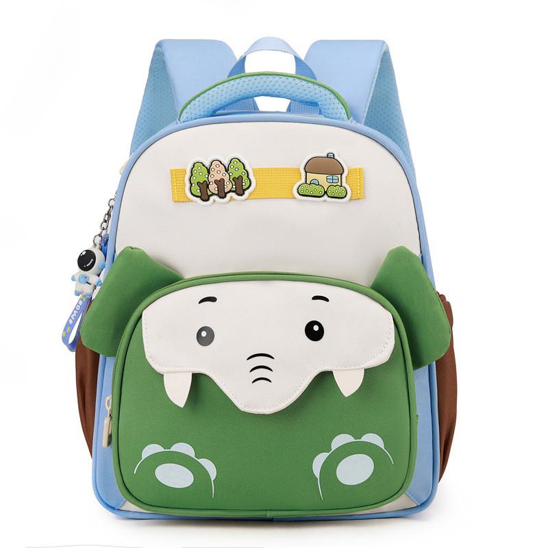 Children School Backpack With Animal Pattern For Kindergarten And Primary School Students