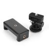 Camera Hot Shoe Phone Holder W / Cold Shoe Mount Universal Phone Tripod Mount Smartphone Clip for Canon Nikon Sony DSLR Camera