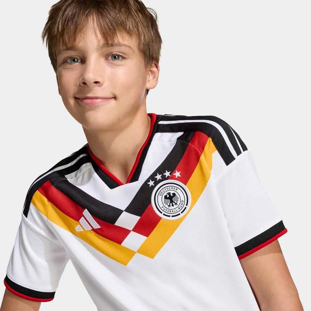 Adidas Germany 26/27 Replica Home Junior T-shirt 100% Recycled Polyester