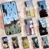 Rene Magritte For Huawei Nova 12i 12s 7i 8i 11i 9 10 SE Y90 Y60 Y70 Y72 Y61 Y91 P30 P40 Lite P60 Pro Case
