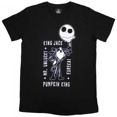Õudusunenägu enne jõule Unisex täiskasvanute peata Jack Skellingtoni T-särk