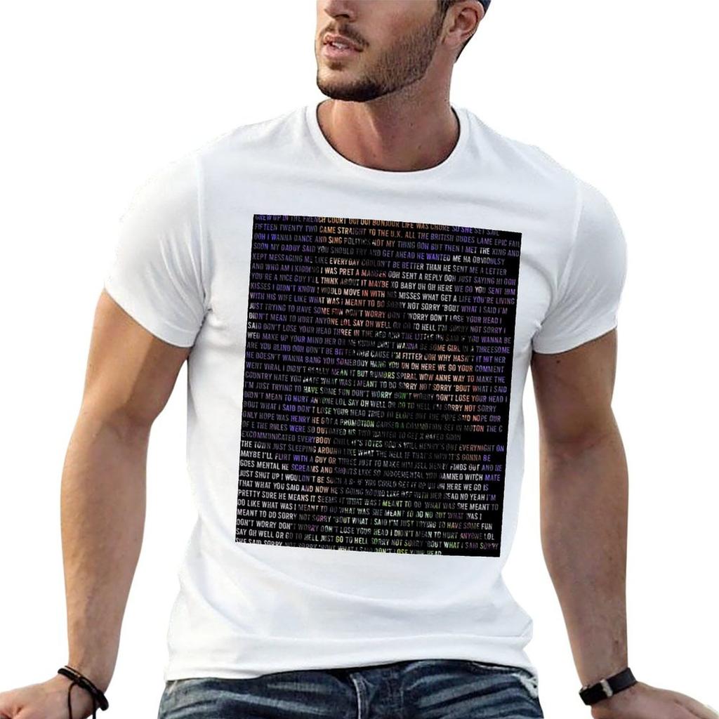 Dont Lose Ur Head  Six the Musical TShirt Standard Fit Solid Tee Shirt