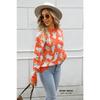 Women Pullover Halloween Sweaters Ghost Print Jumpers Long Sleeves O Neck Loose Slight Strech Casual Office Lady 2025 Autumn