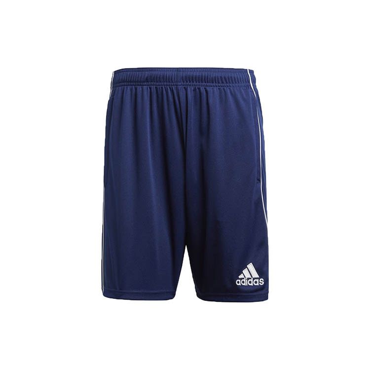 Adidas Logo Print Soccer Training Shorts Men Shorts Blue CV3995