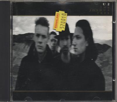 CD U2 - Joshua Tree CID1127 Island Records 1987 US Movies & DVD Used