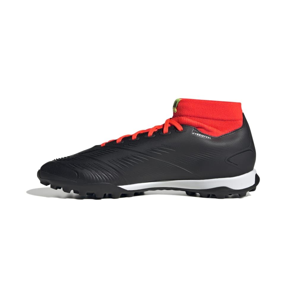 

Adidas Predator 24 League TF MDK09 Futsal Core Red Size cm Shoes, Black/Footwear White/Solar (IG7718), 26.5