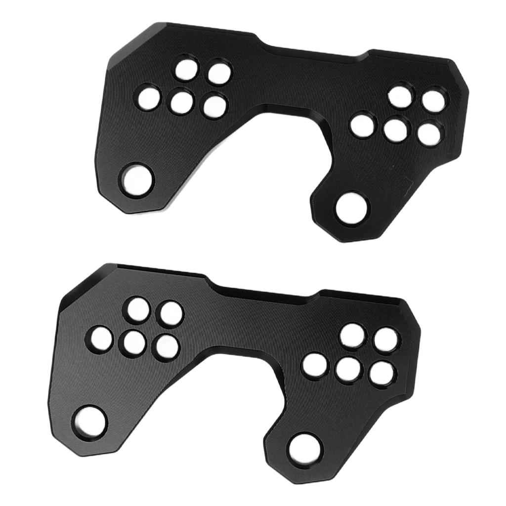 Support de levier de vitesse arrière pour passager, 2 pièces, en alliage d'aluminium CNC, pour YZF R3 MT25 MT03, noir
