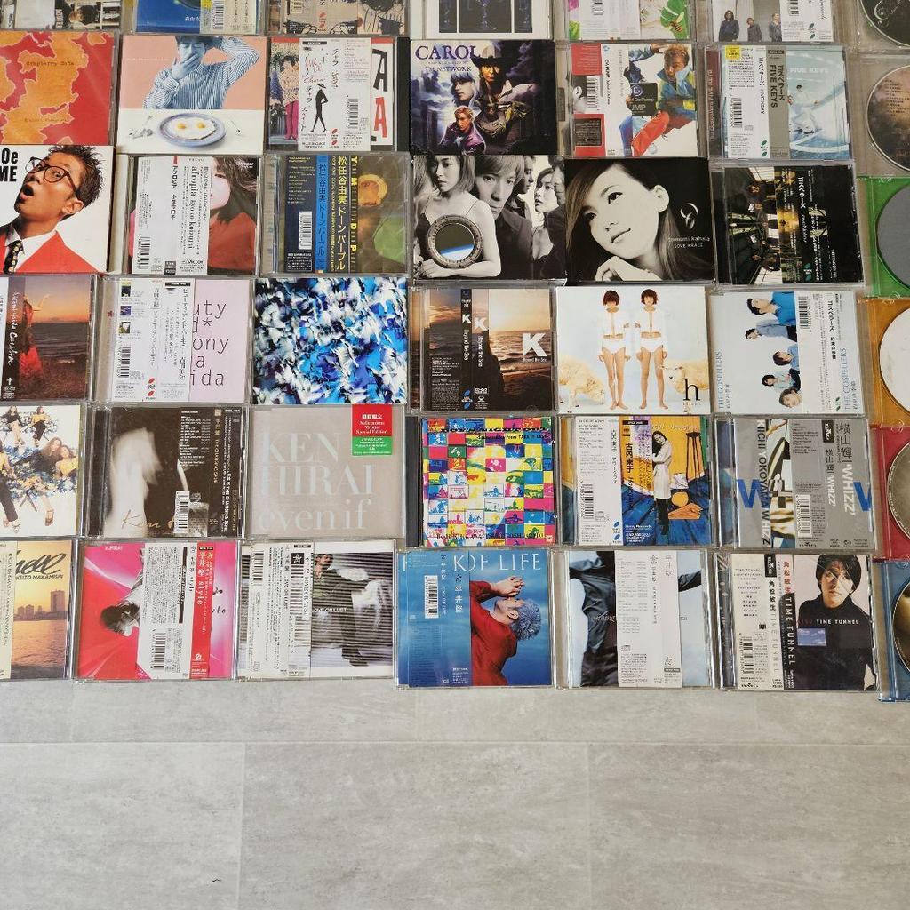 [USED] 90s and 20s Japanese CD albums, singles, 97 pieces, box set, various genres