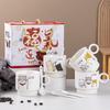 MOZHOU Creative Ceramic Coffee Mug Gift Set